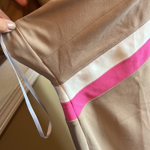 NWT - Tommy Hilfiger -Colorblock Sleeveless Scuba Crepe Minidress, Size 18 - Picture 4 of 10